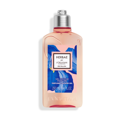 Gel douche parfumé Herbae Iris Pallida par L'OCCITANE 250ml