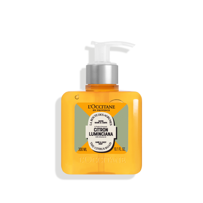 Savon liquide corps & mains Amande et Citron Luminciana 300ml